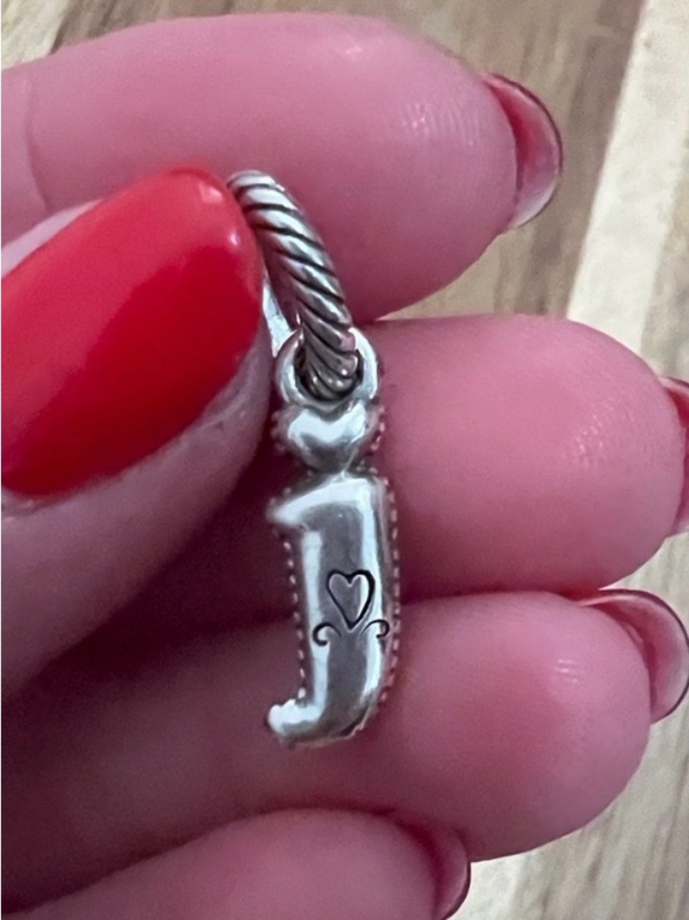 BRIGHTON J Initial Charm